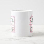 Alles befriedigen Jumbo-Tasse (Vorderseite)