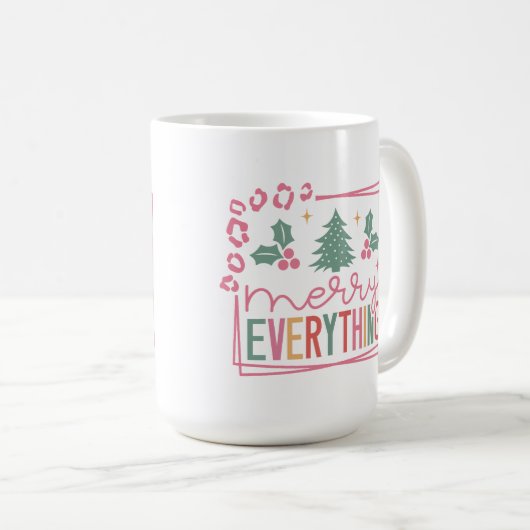 Alles befriedigen kaffeetasse (VorderseiteRechts)