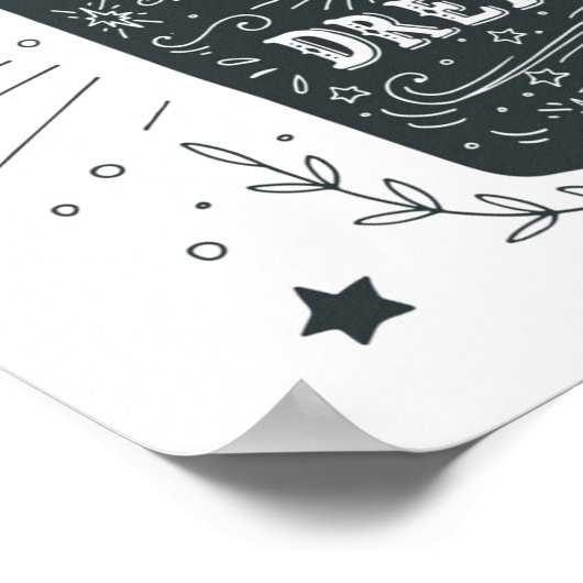 Alles beginnt mit einem Traum Poster (Ecke)