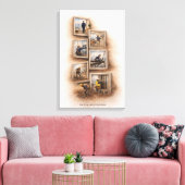 Alles beginnt von unten  Leinwanddruck (Insitu (Wohnzimmer))