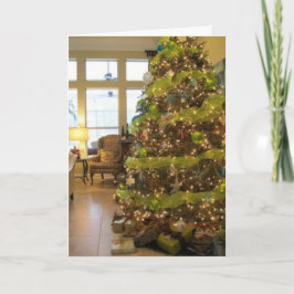 "Alles bereit für Weihnachten!" - Grußkarte Feiertagskarte