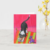 "Alles Bergwerk" 4x6 notecard Karte (Gelbe Blume)