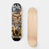 Alles Biss-Chihuahua-Skateboard Skateboard (Vorderseite)