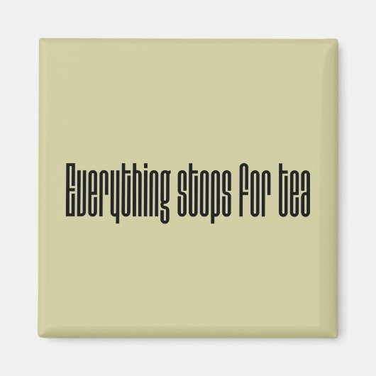 Alles bleibt für Tee Magnet (Vorne)