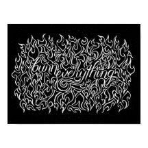 Alles brennen - Drucken