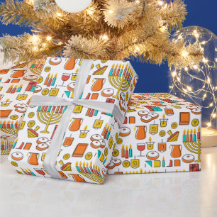 Alles Chanukka Geschenkpapier