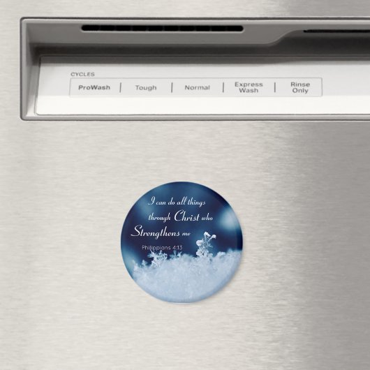 Alles Christ Snowflake 2 Zoll Square Magnet (In Situ (Geschirrspüler))