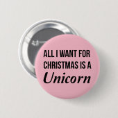 Alles, das ich für Weihnachten will, ist ein Button (Vorne & Hinten)