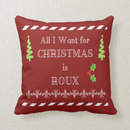 Alles, das ich für Weihnachten will, ist Kissen