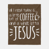 Alles, das ich ist benötige heute, ein wenig vom fleecedecke (Vorderseite)