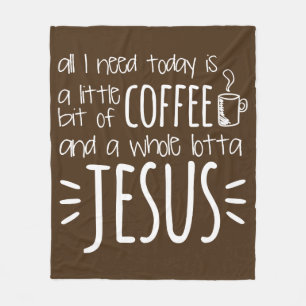 Alles, das ich ist benötige heute, ein wenig vom fleecedecke