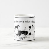 Alles, das ich weiß, ist, was ich in Herden lebe Kaffeetasse (Mittel)