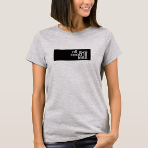 Alles, das Sie benötigen, ist kleiner T-Shirt