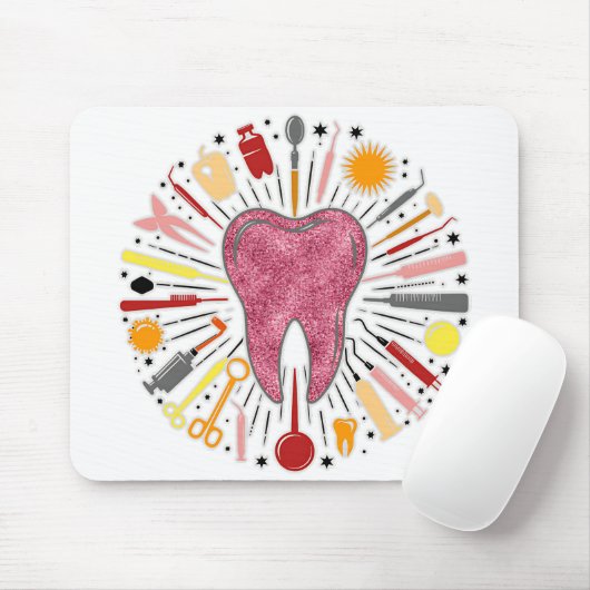 Alles Dental Mouse Pad Mousepad (Mit Mouse)