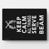 Alles dient dem Bauch Fotoplatte (Vorderseite)