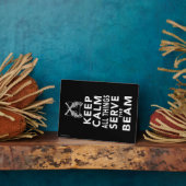 Alles dient dem Bauch Fotoplatte (Seite)