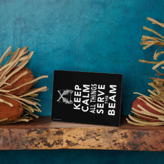 Alles dient dem Bauch Fotoplatte