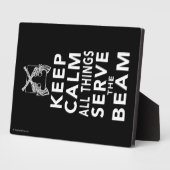 Alles dient dem Bauch Fotoplatte (Seite)