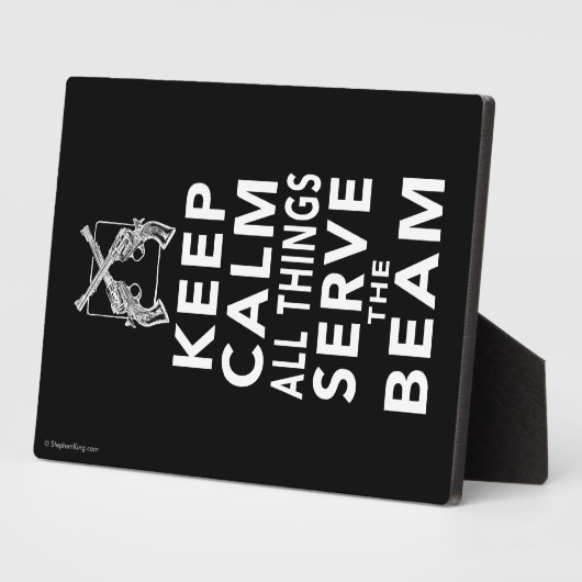 Alles dient dem Bauch Fotoplatte (Seite)