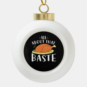 Alles dreht sich um das Baste Minimal Design Keramik Kugel-Ornament