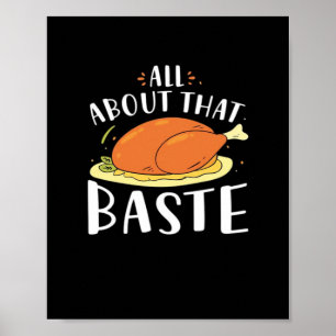 Alles dreht sich um das Begießen Minimal Design Poster