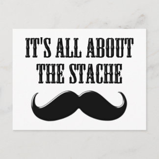 Alles dreht sich um den Stache Postkarte