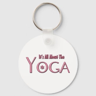 Alles dreht sich um den Yoga Schlüsselanhänger