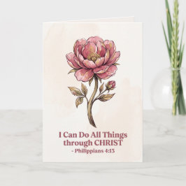 Alles durch Christus Karte
