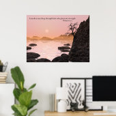 Alles durch Ihm Poster (Heimbüro)