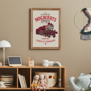 Alles einsteigen in den Hogwarts Express Poster