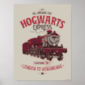 Alles einsteigen in den Hogwarts Express Poster (Vorne)
