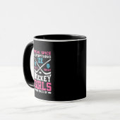 Alles Eishockey Girls Tasse (Vorderseite Links)