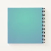 Alles entfaltet sich perfekt Spiral-Notebook Notizblock (Rückseite)