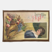 Alles Erntedank, Bounty ist dein. Geschirrtuch (Horizontal)