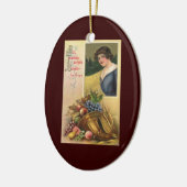 Alles Erntedank, Bounty ist dein. Keramikornament (Links)