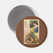 Alles Erntedank, Bounty ist dein. Magnet (Vorderseite/Rückseite)