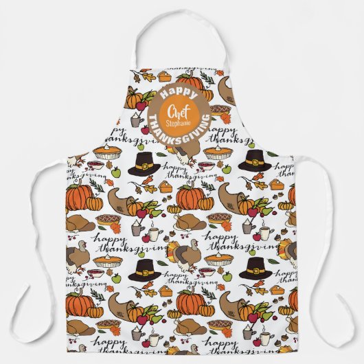 Alles Erntedank | Personalisierter Urlaub Schürze (Vorderseite)