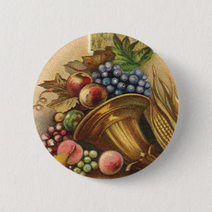 Alles Erntedankfest-Reichtum sei Dein Button