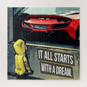 Alles fängt mit einem Motivierend Angebot an Puzzle