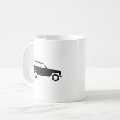 Alles FJ60 60-Series Land-Kreuzer-Kaffee-Tasse Kaffeetasse (Vorderseite Links)