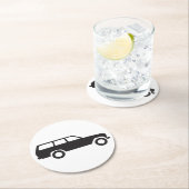 Alles FJ60 60-Series Land-Kreuzer-Untersetzer Runder Pappuntersetzer (Vor Ort)