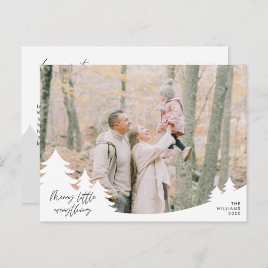 Alles, Foto, modern Postkarte (Vorne/Hinten)