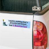 Alles friedlich und ehrlich autoaufkleber (Auf Lkw)