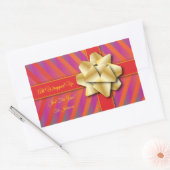 Alles für dich verpackt, Aufkleber (Umschlag)