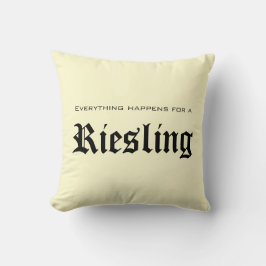 Alles für einen Riesling - Wein-Reihen-Kissen Kissen