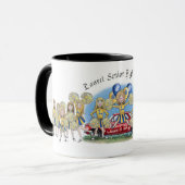 "Alles für Laurel steht auf und Holler!" Tasse (Vorderseite Links)