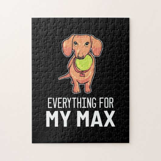 Alles für meine Dackel Puzzle (Vertikal)