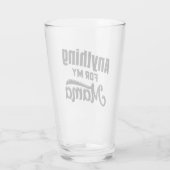 Alles für meine Mama Glas (Rückseite)