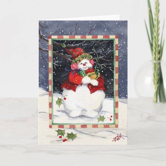 ALLES FÜR SIE FEIERTAGSKARTE (Vorderseite)