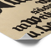 Alles fürs Vaterland! WW1-Poster Poster (Ecke)